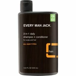 Cheapest 😀 Every Man Jack 2-in-1 Daily Shampoo Plus Conditioner 13.5 Oz. 🌟