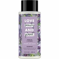 Promo 😉 Love Beauty And Planet Smooth And Serene Argan Oil And Lavender Shampoo, 13.5 Oz. ⭐