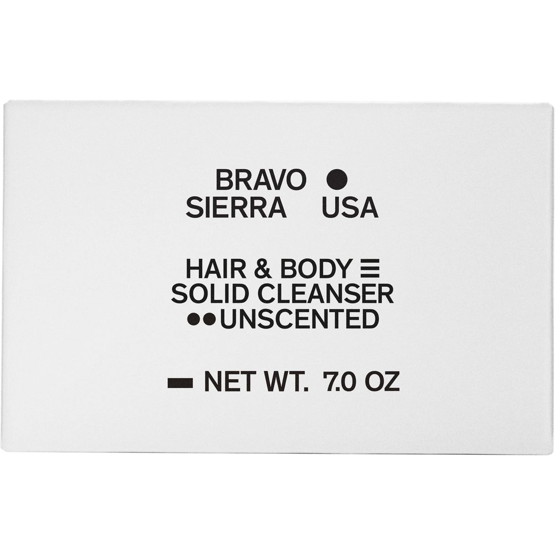 Coupon π Bravo Sierra Hair And Body Unscented Solid Cleanser β€οΈ - Image 2
