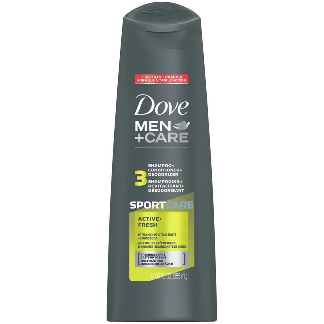 Wholesale π Dove Men+Care Sport+Care Active+Fresh 3 In 1 Shampoo 12 Oz π