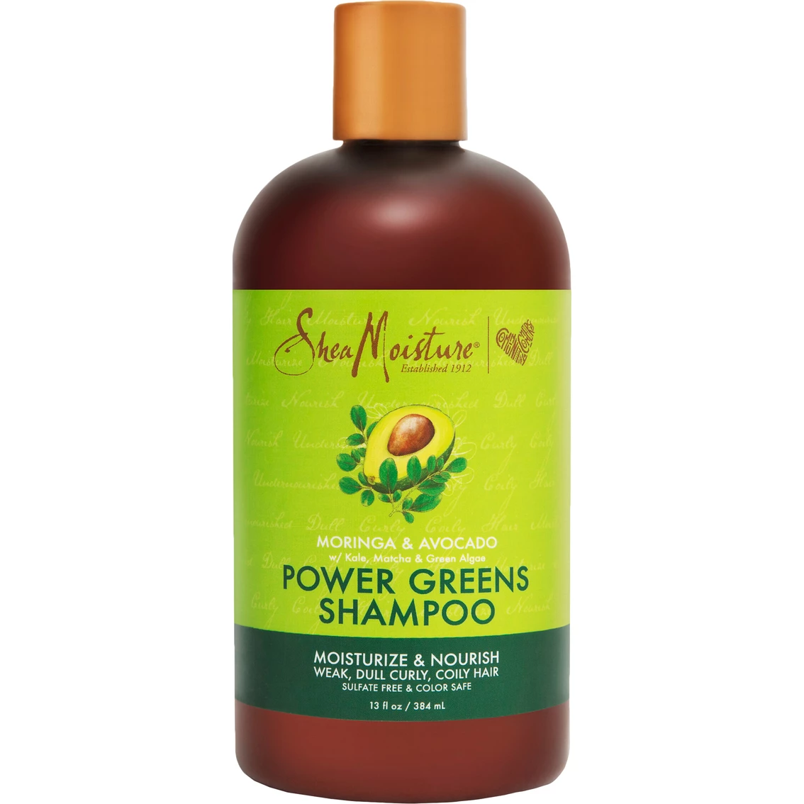 Outlet π SheaMoisture Power Greens Shampoo With Moringa And Avocado 13 Oz. π€©
