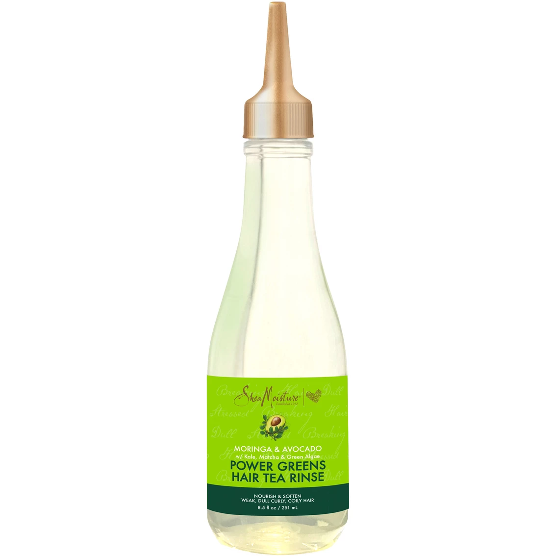 New π₯ SheaMoisture Power Greens Hair Tea Rinse Shampoo With Moringa And Avocado 8.5 Oz. π