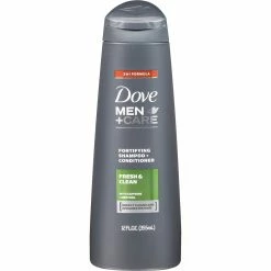 Discount 💯 Dove Men Fresh Clean 2 In 1 Shampoo + Conditioner 12 Oz. ⌛