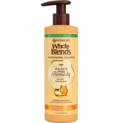 Budget ✔️ Garnier Whole Blends Sulfate Free Remedy Honey Shampoo For Dry To Very Dry Hair ⌛
