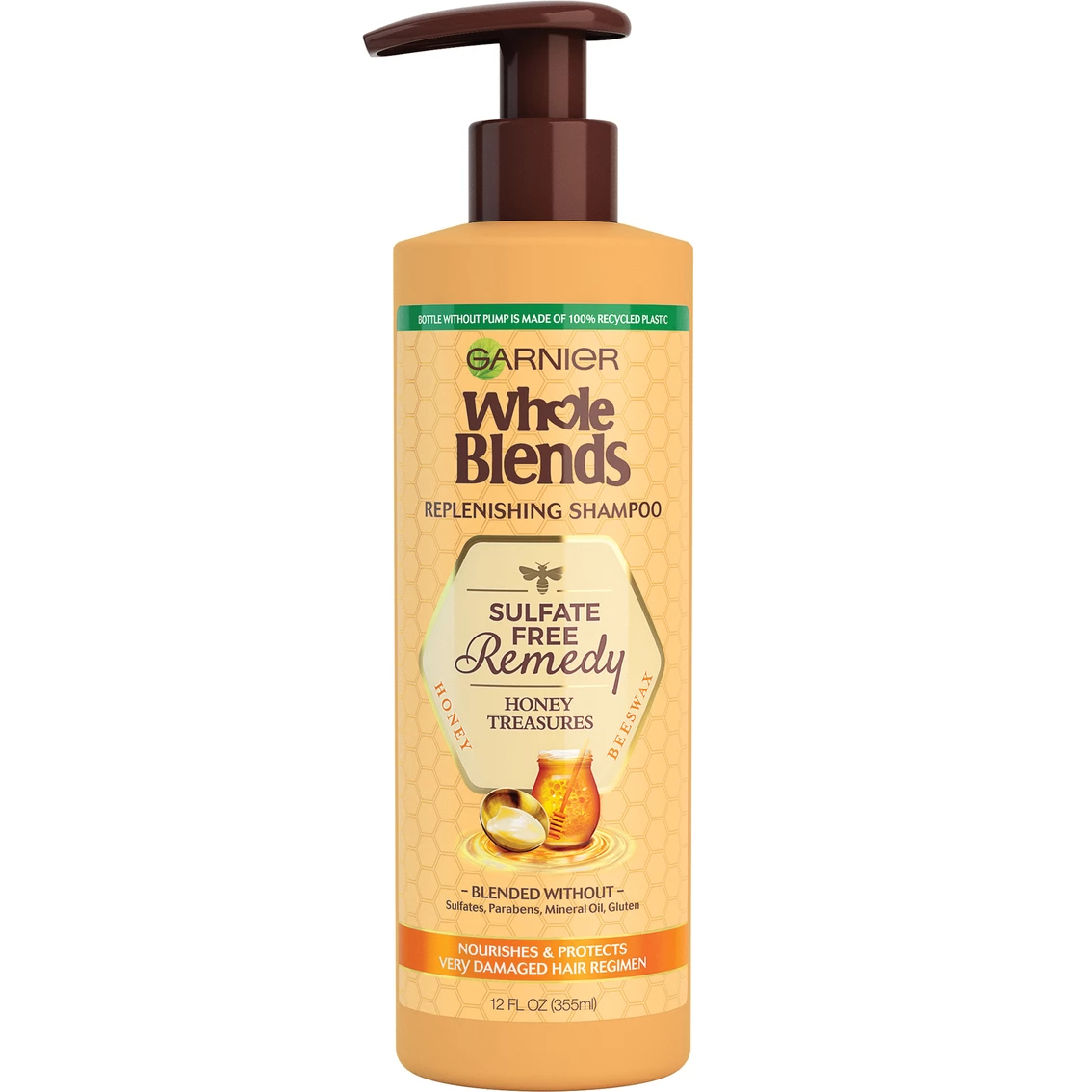 Budget βοΈ Garnier Whole Blends Sulfate Free Remedy Honey Shampoo For Dry To Very Dry Hair β