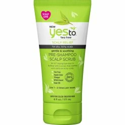 Best Pirce ✨ Yes To Tea Tree Pre Shampoo And Scalp Scrub 👍