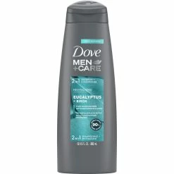 Wholesale 🎁 Dove Men+Care 2 In 1 Eucalyptus And Birch Shampoo And Conditioner 12 Oz. 😉