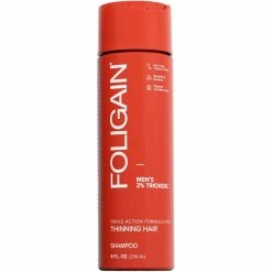 Buy ✨ Foligain Men's Triple Action Shampoo For Thinning Hair (2% Trioxidil) 🔥