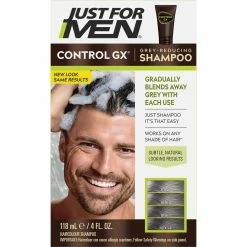 Best reviews of ⭐ Just For Men Control GX Grey Reducing Shampoo 4 Oz. 🧨