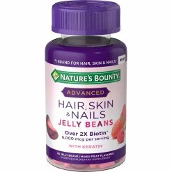 Coupon 🎁 Nature's Bounty Optimal Solutions Advanced Hair, Skin And Nails Jelly Beans 80 Ct. 🌟